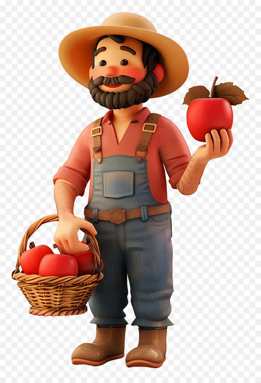 Agricultor，Apple Farmer PNG