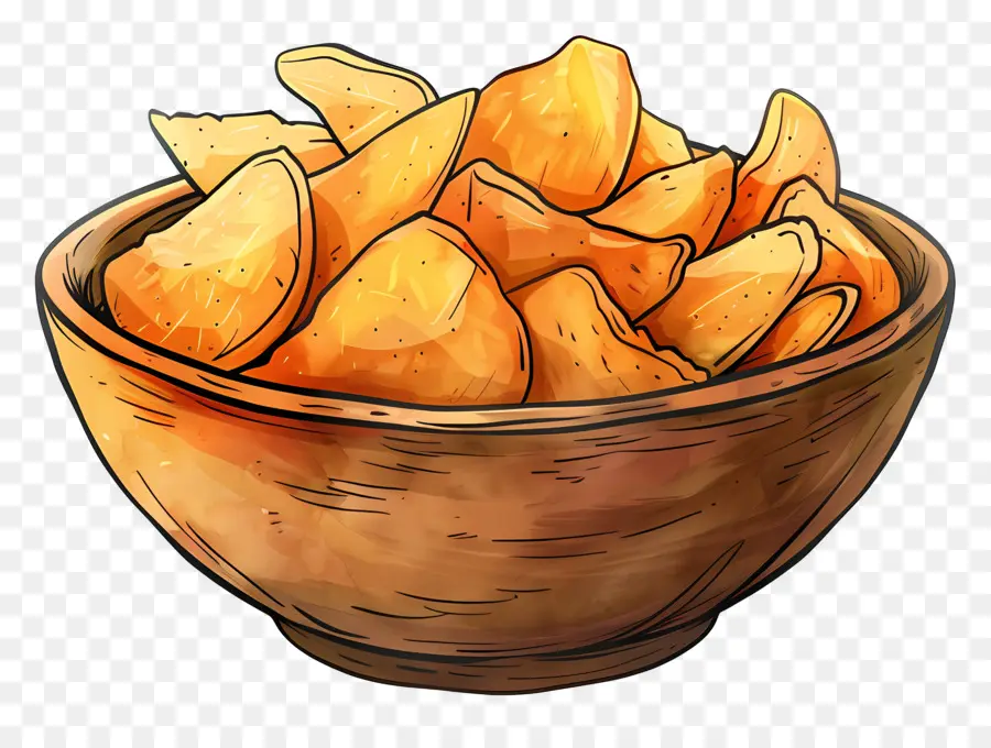 Tigela De Fichas，Batata Chips PNG