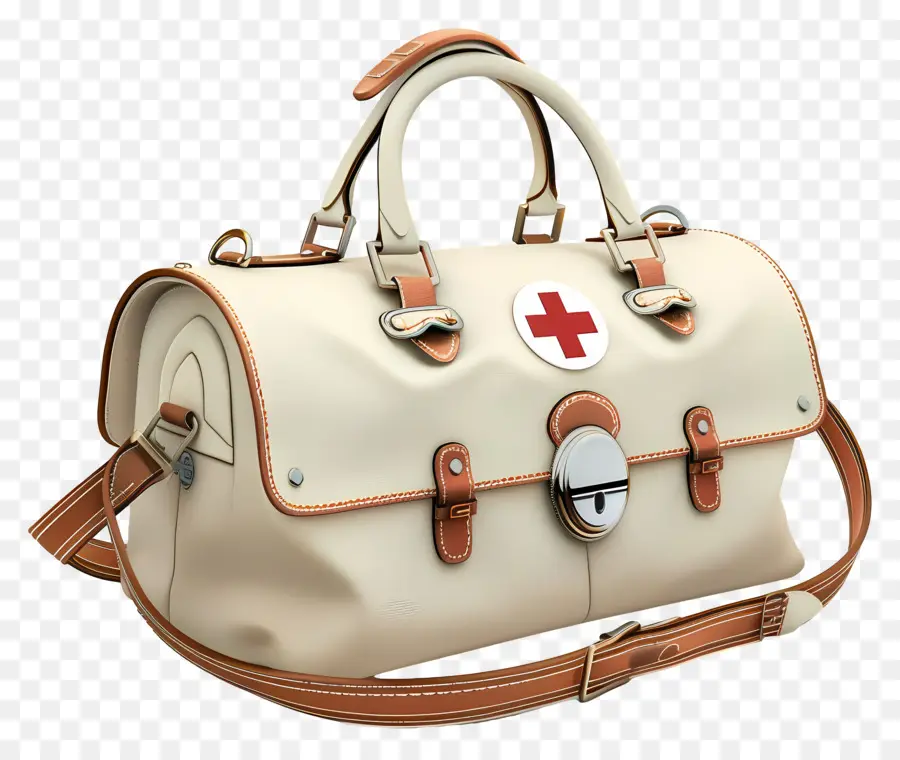 Bag Do Médico，Bolsa De Mão Em Couro PNG