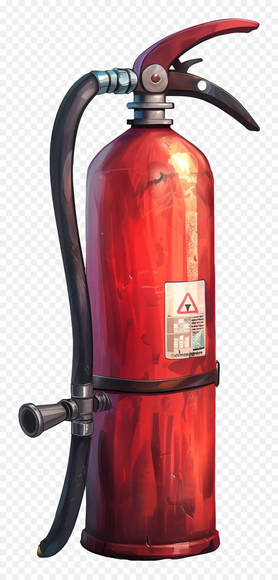 Extintor De Incêndio，Vermelho PNG
