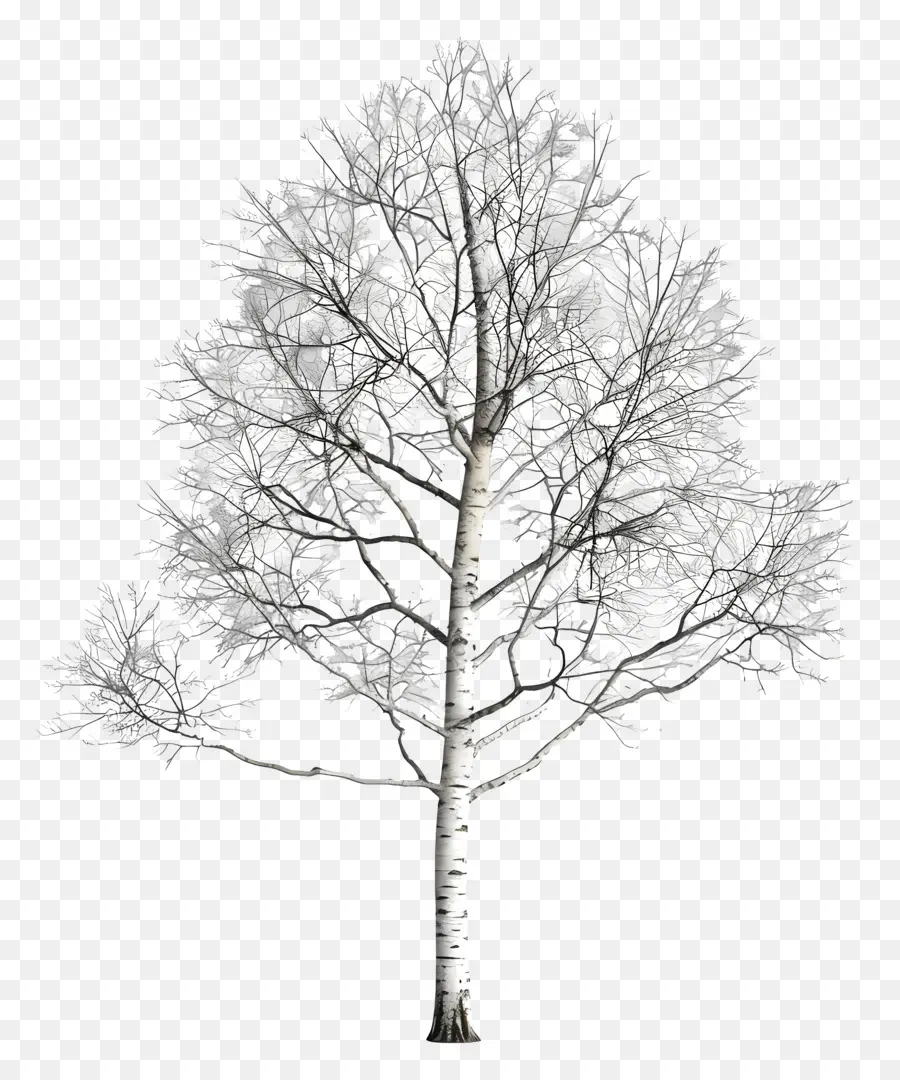 árvore De Vidoeiro，árvore Branca PNG