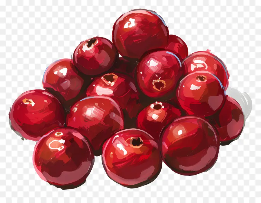 Cranberries，Frutas PNG