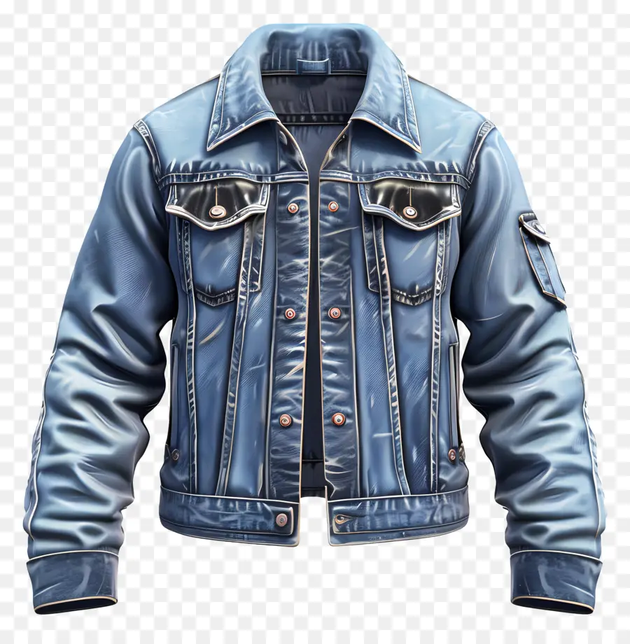 Jaqueta，Jaqueta Jeans PNG