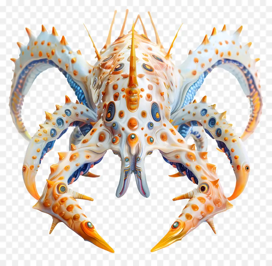 As Criaturas Do Mar，Aranha PNG