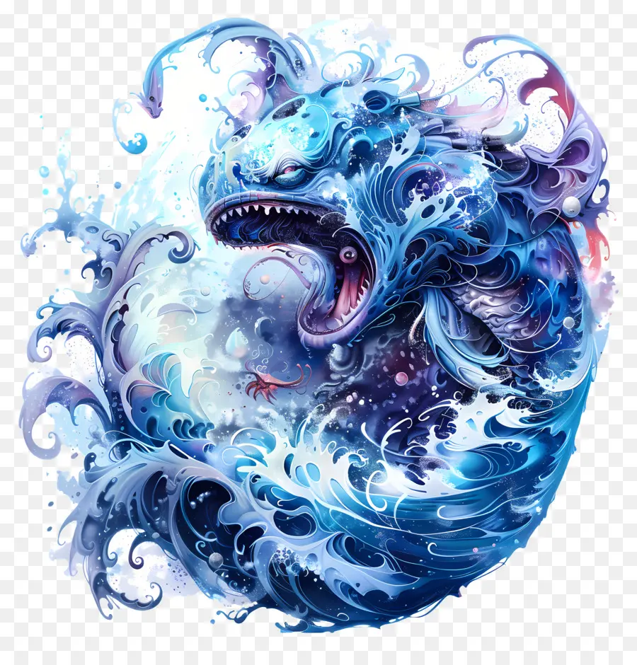As Criaturas Do Mar，Monstro Do Mar PNG