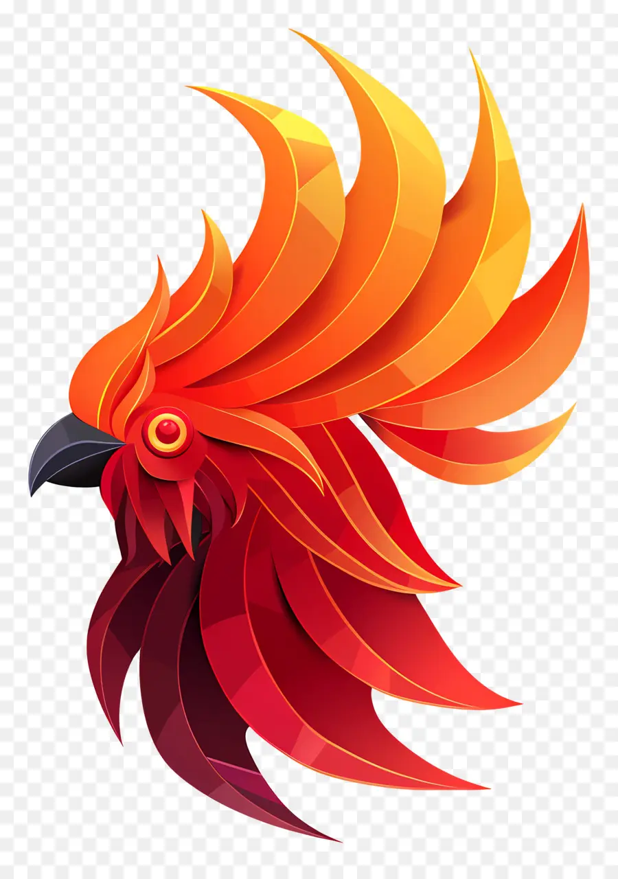 Incrível ícone，A Orange Bird PNG