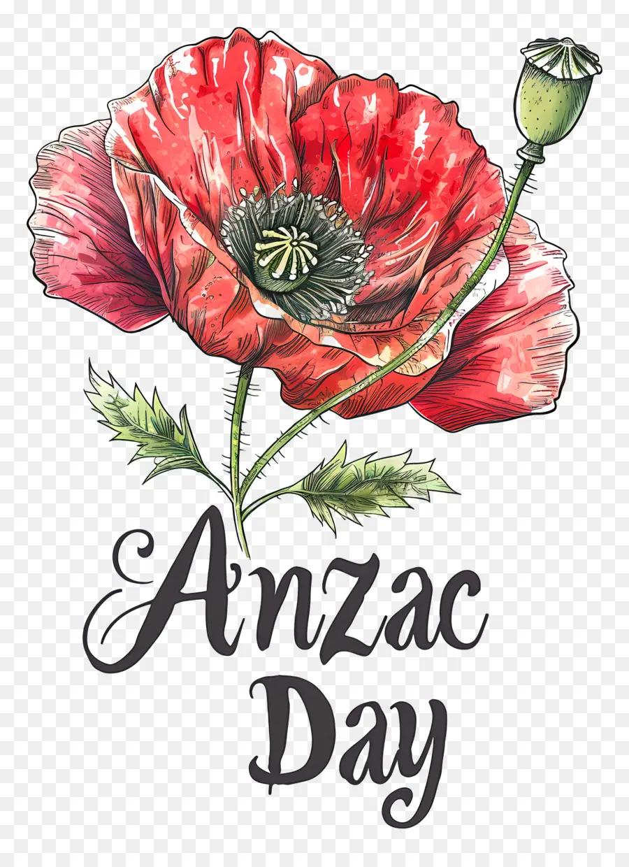 Dia Anzac，Papoila Vermelha PNG