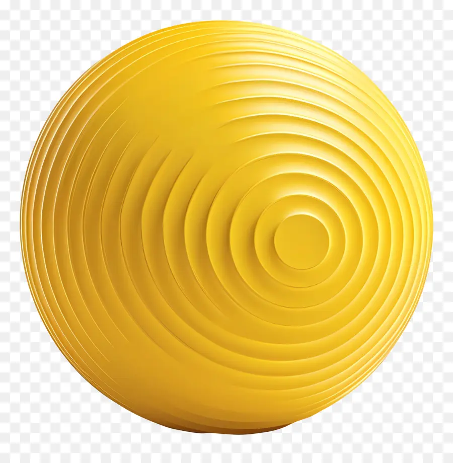Bola De Massagem，Amarelo PNG