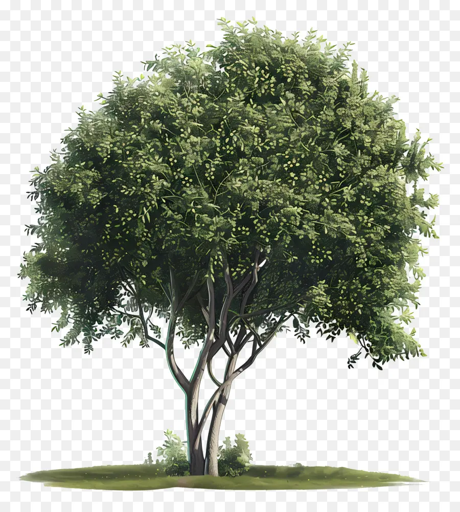 Elm Tree，árvore Verde PNG