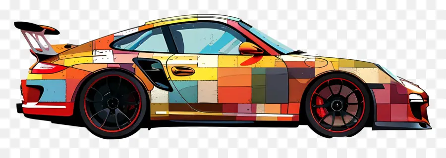 Porsche Silhueta，Carro Desportivo PNG
