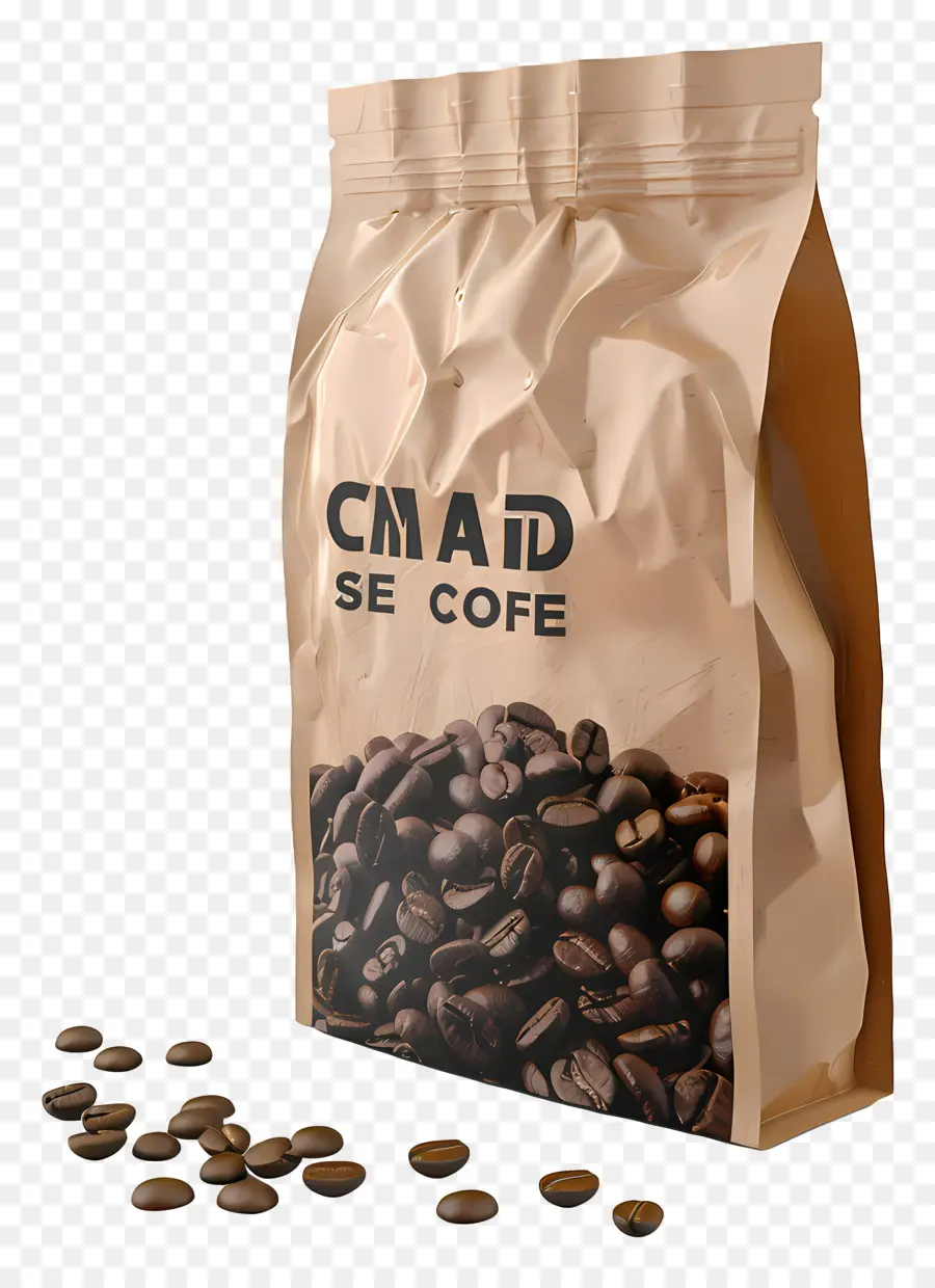 Café Pack，Grãos De Café PNG