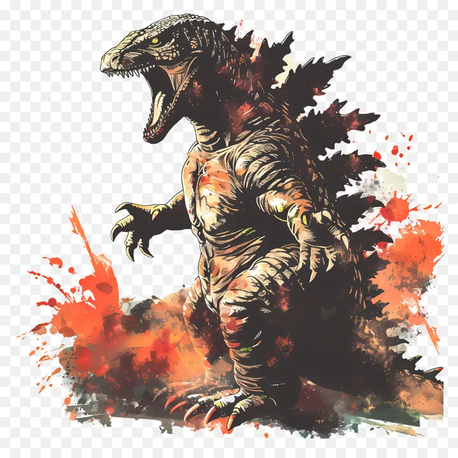 Godzilla，Criatura PNG