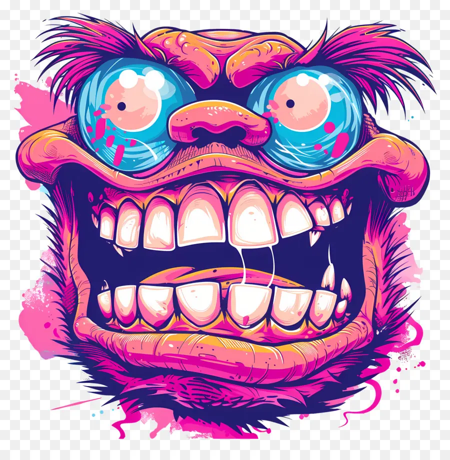 Troll Face，Monstro Animado PNG