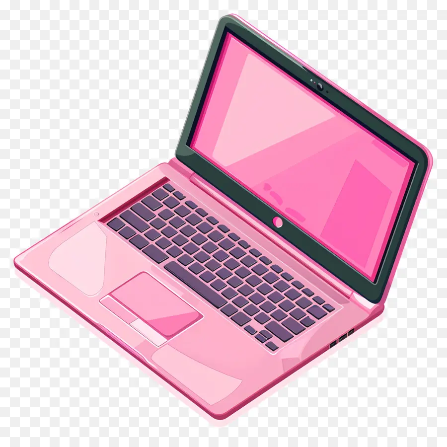 Laptop，Cor De Rosa Do Portátil PNG
