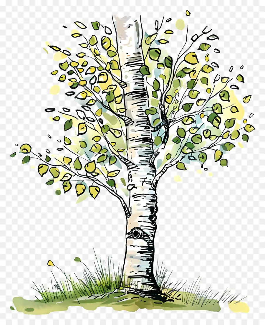 árvore De Vidoeiro，árvore PNG