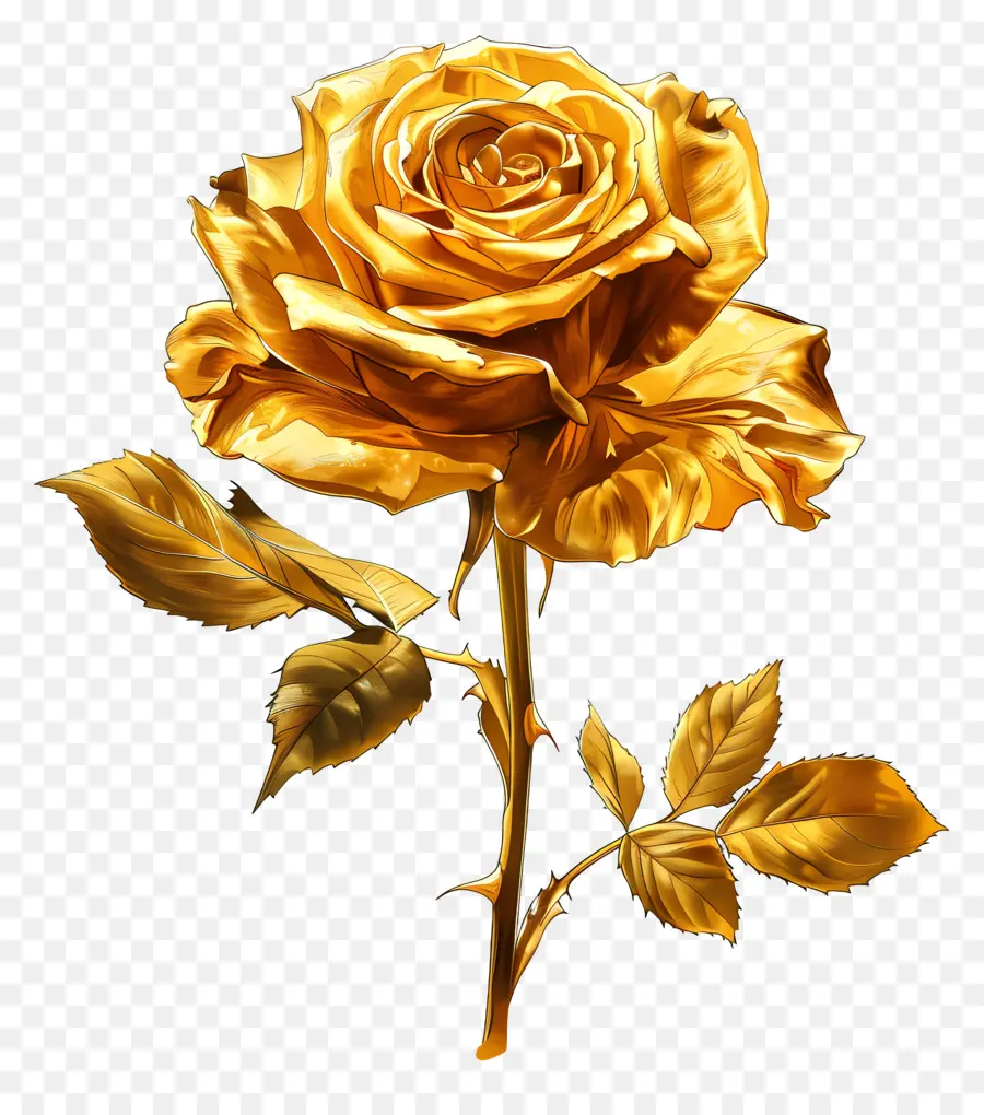 Rosa De Ouro，Ouro Rose PNG
