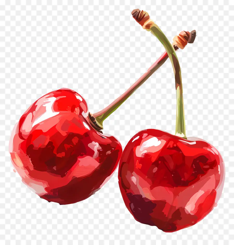 Cerejas Maraschino，Cerejas PNG