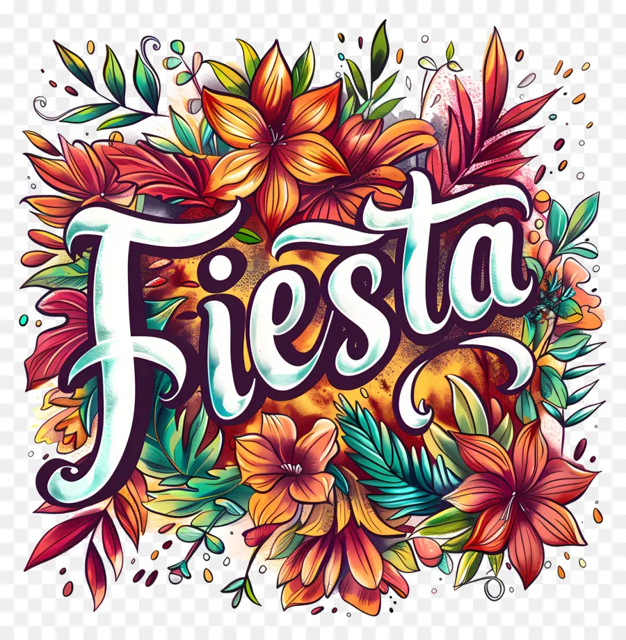 Fiesta，Lettering PNG