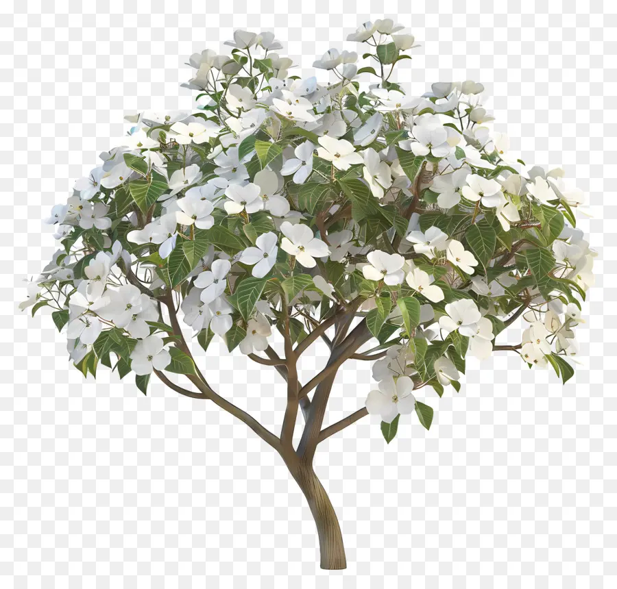 Árvore Dogwood，Árvore Florida PNG