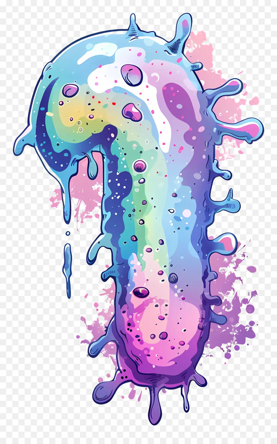 Bactéria，Arco íris PNG