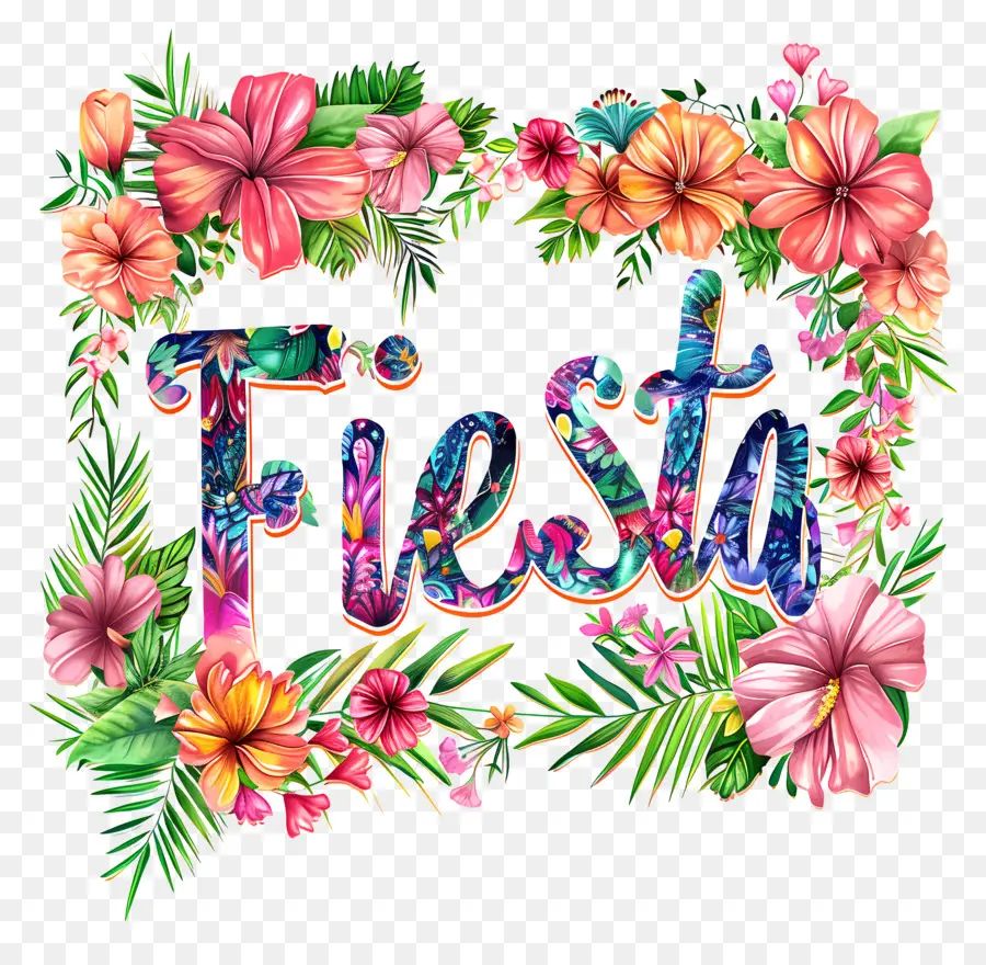 Fiesta，Flores PNG