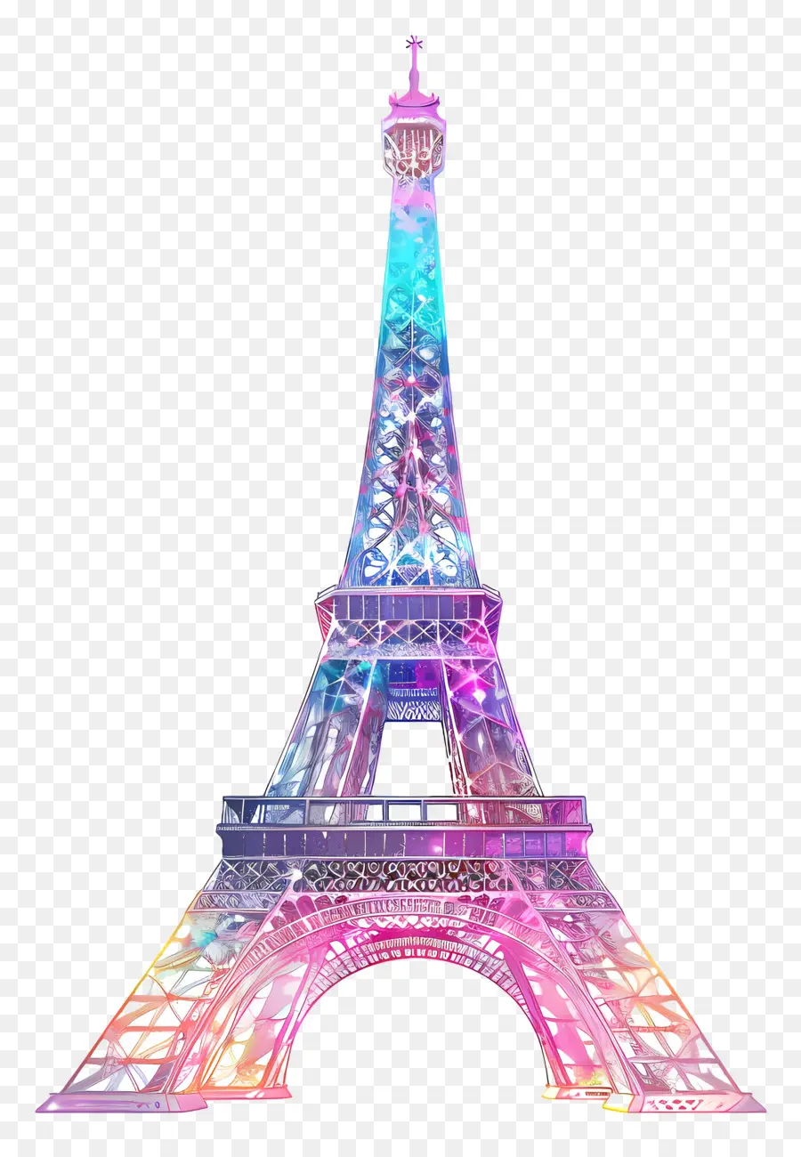 A Torre Eiffel A Silhueta，Torre Eiffel PNG