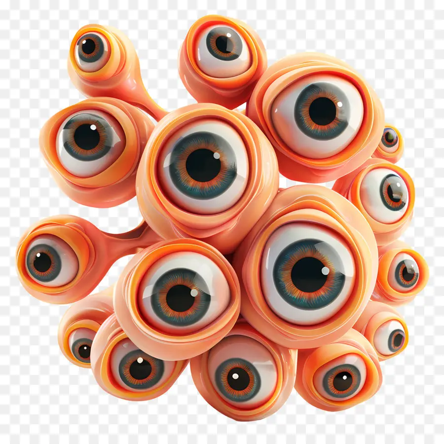 Googly Dos Olhos，Olhos Abstratos PNG