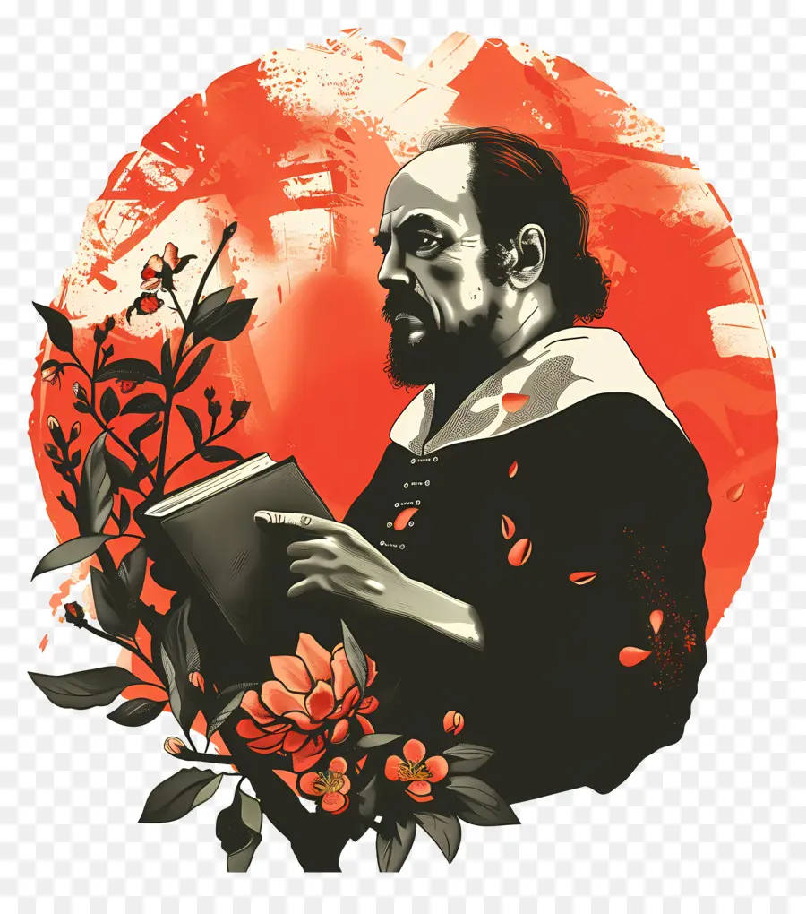 Shakespeare Dia，Pintura PNG