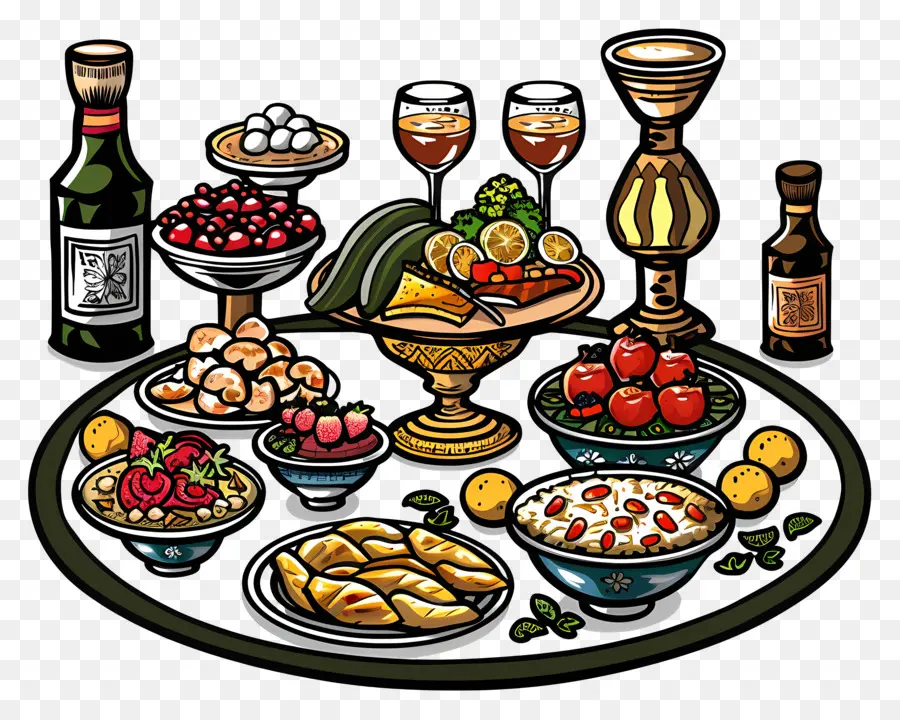 Festa Do Ramadã，Dinner Party PNG