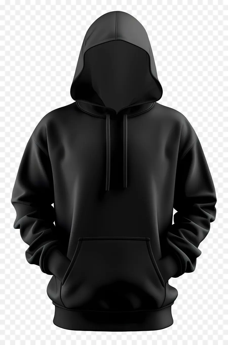 Capuz，Black Hoodie PNG