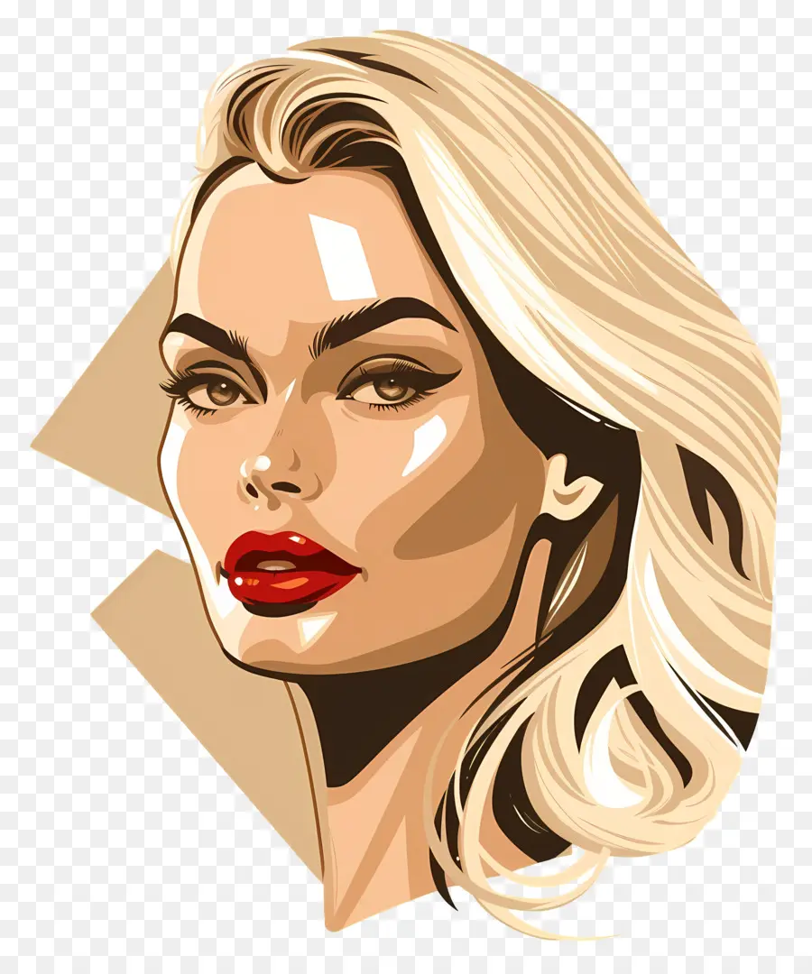 Margot Robbie，Mulher Loira PNG