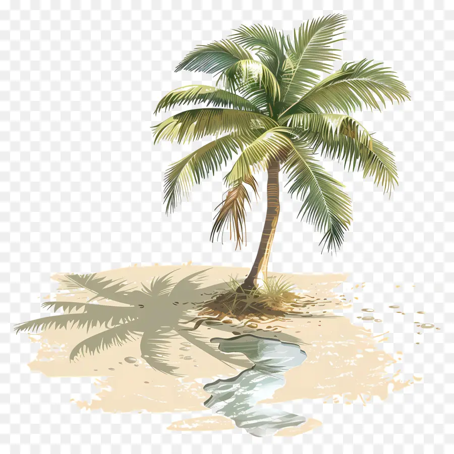 Férias De Verão，Palmeira PNG