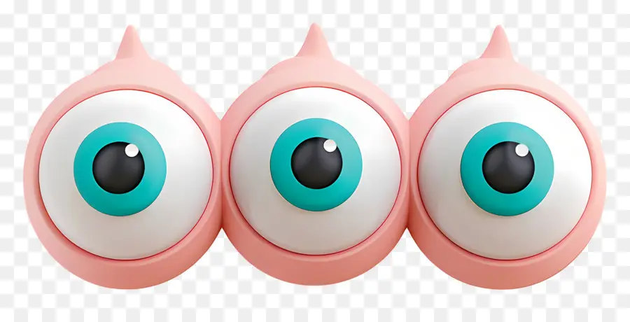 Googly Dos Olhos，Olhos Azuis Brilhantes PNG