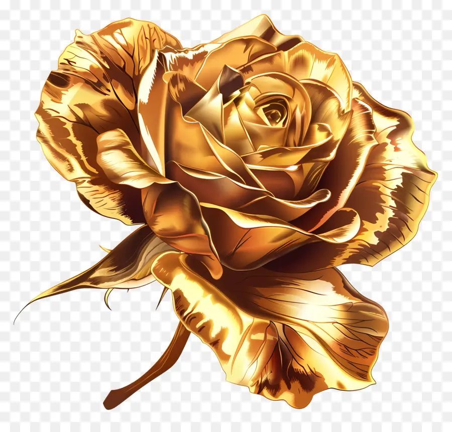 Rosa De Ouro，Ouro Rose PNG
