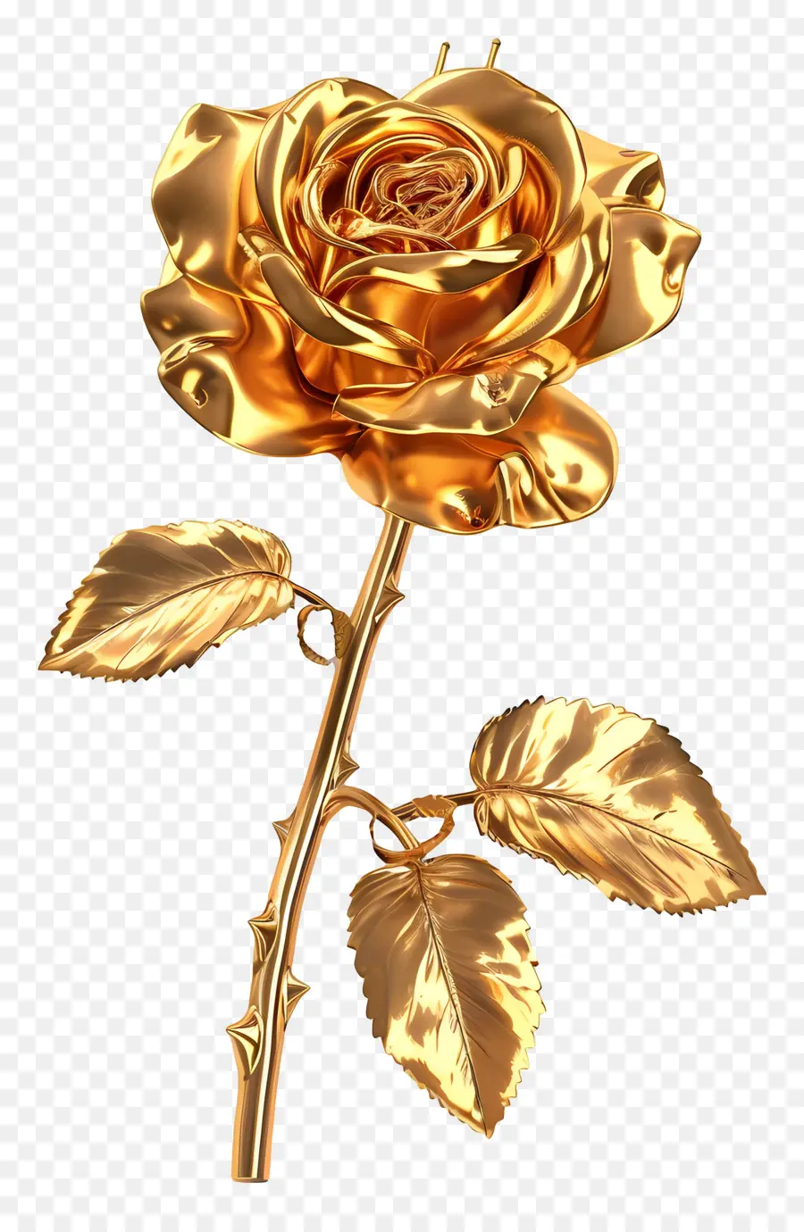 Rosa De Ouro，Flor PNG