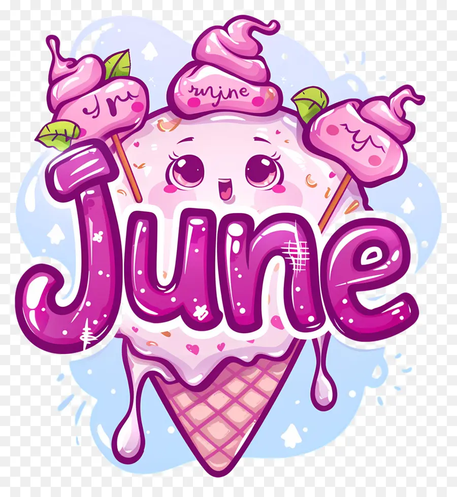 June，Sorvete PNG