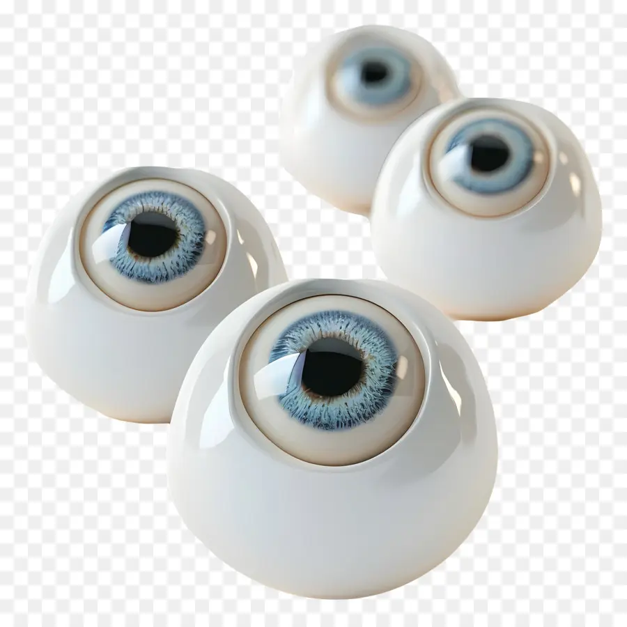 Googly Dos Olhos，Bolas Brancas PNG
