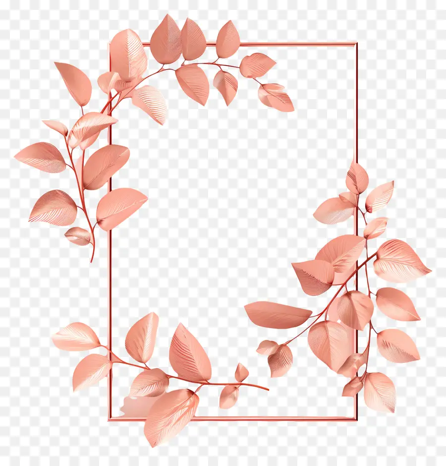 Photo Frame，Arranjo Floral PNG