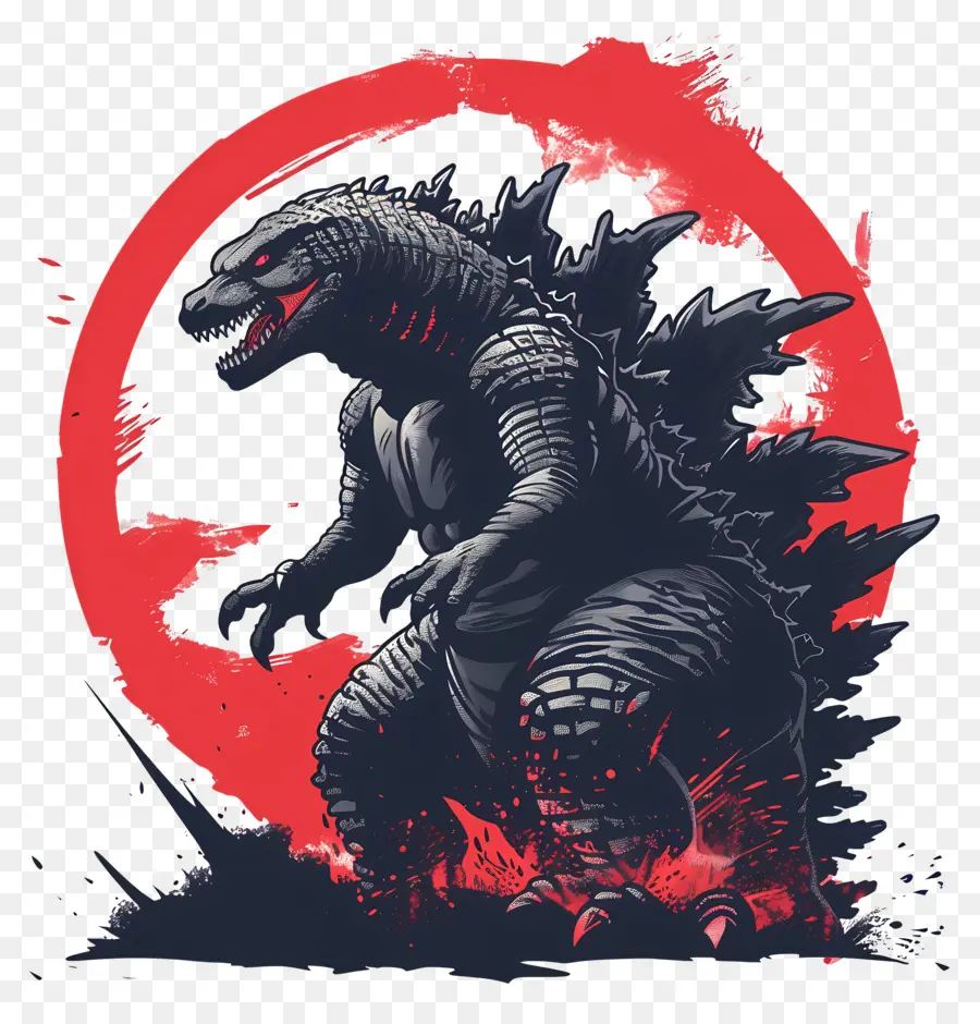 Godzilla，Monstro PNG