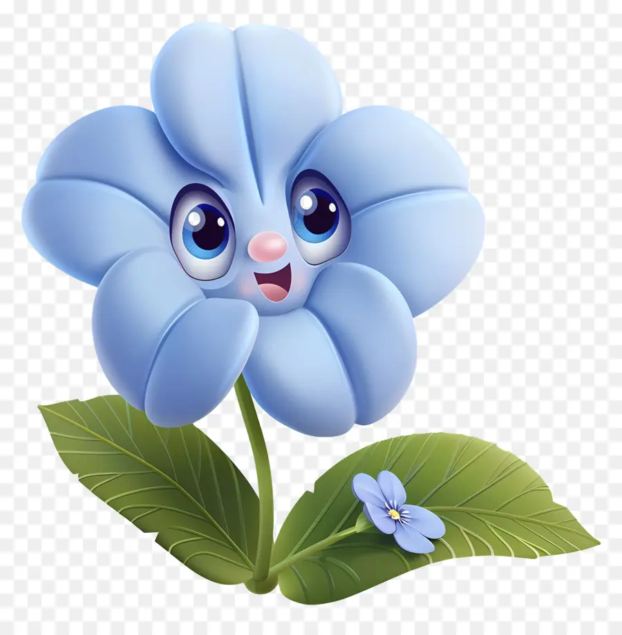 Flores De Desenhos Animados 3d，Personagem De Desenho Animado PNG