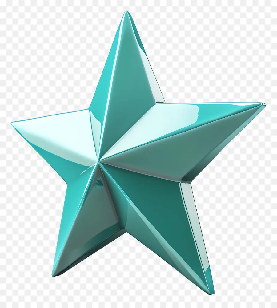 Estrela Turquesa，A Estrela Verde PNG