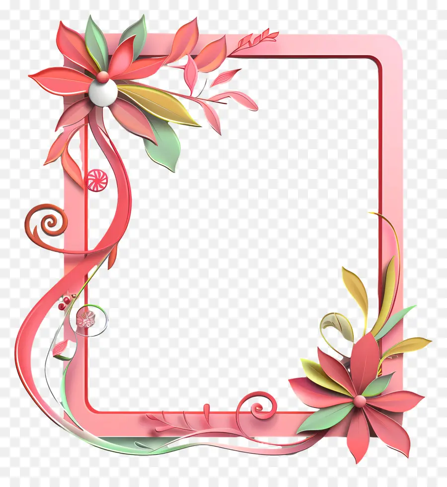 Photo Frame，Papel Craft PNG