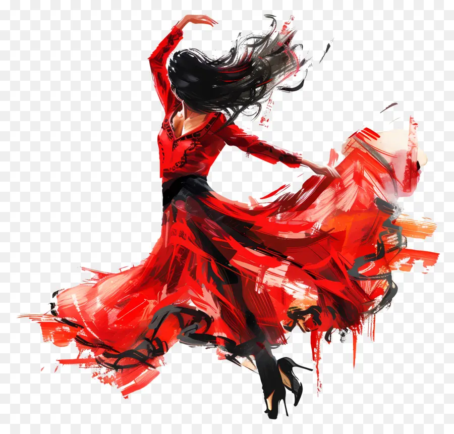 DanÇa De Flamenco，Mulher PNG