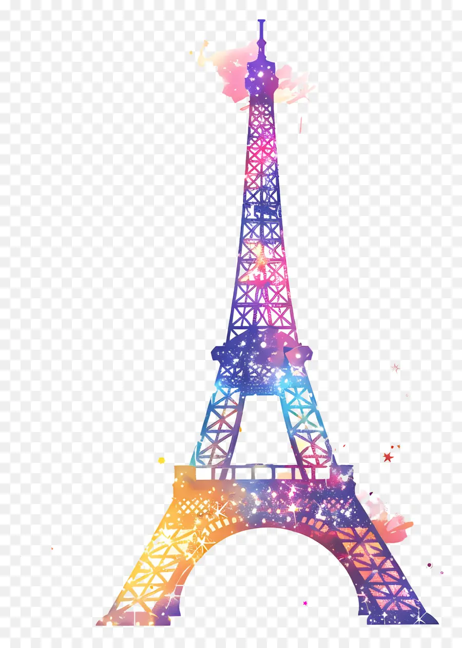 A Torre Eiffel A Silhueta，Torre Eiffel PNG
