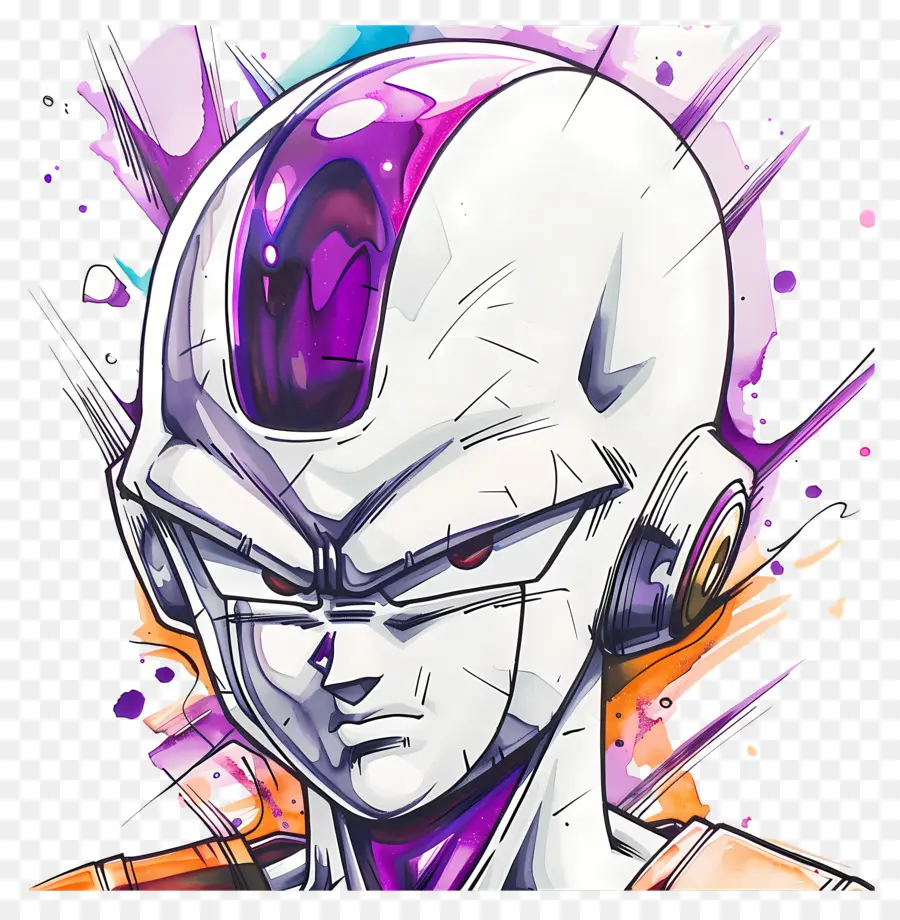 Freeza，Macacão Branco PNG