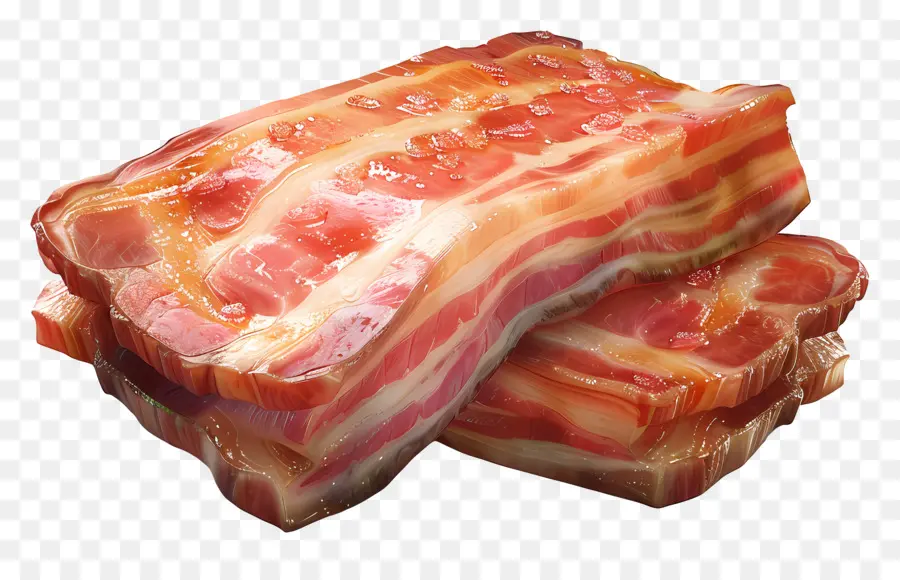 Bacon，Fatias PNG