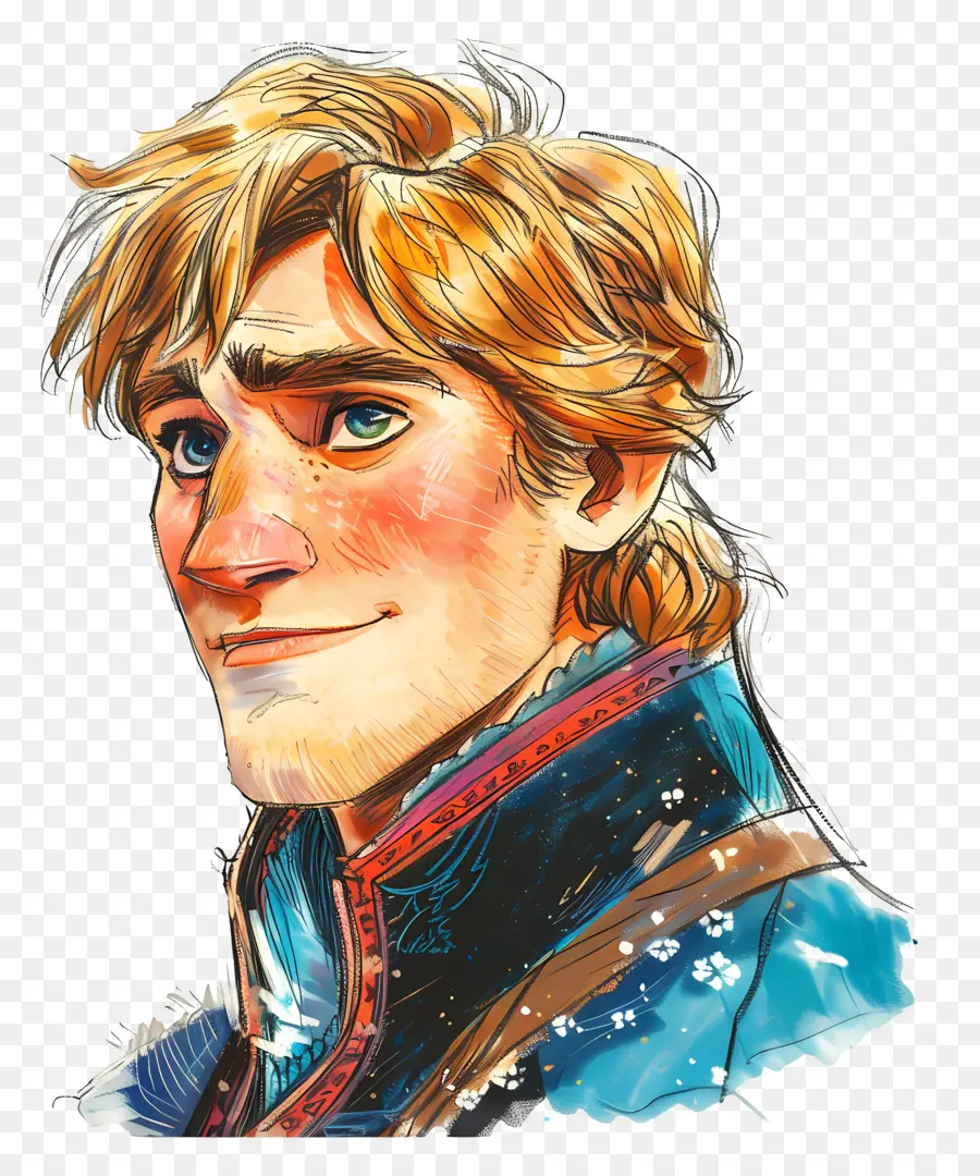 Príncipe Kristoff，Retrato PNG