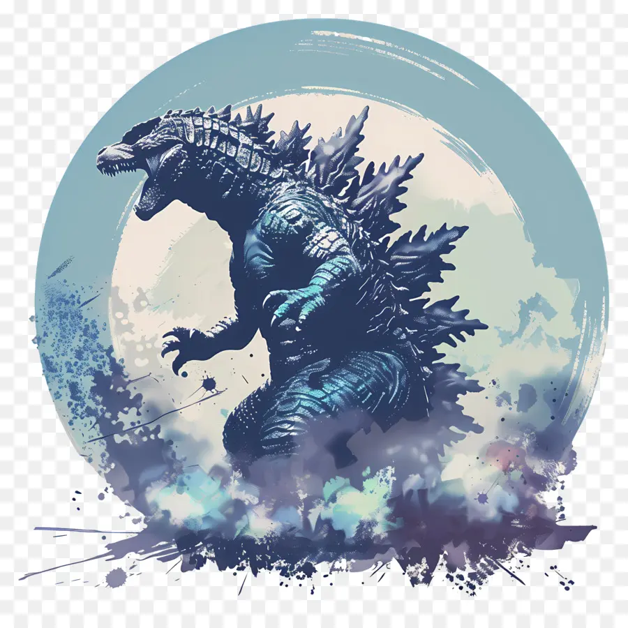 Godzilla，Silhueta PNG