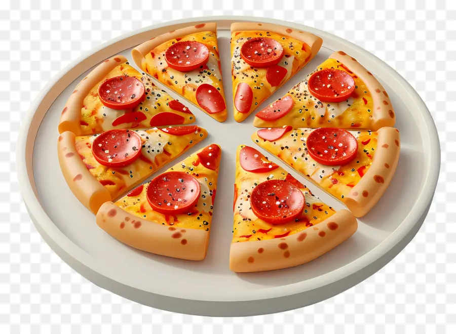 Pizza，Pepperoni PNG