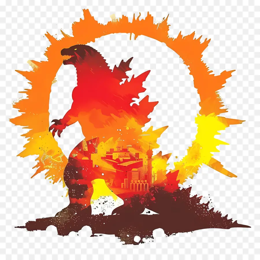 Godzilla，Explosão PNG